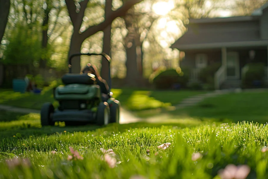 grass lawn mower